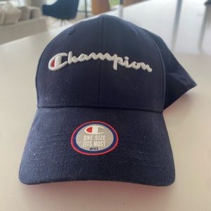 Champion navy baseball cap